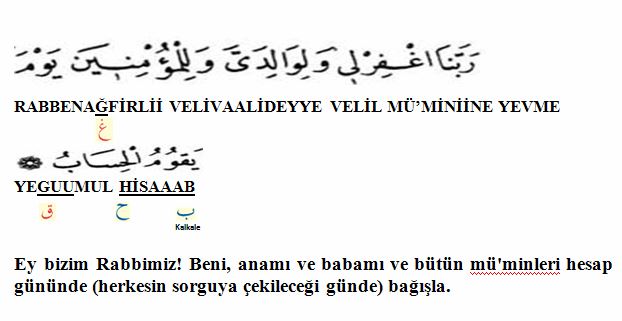 Rabbena firli duası nasıl okunur?